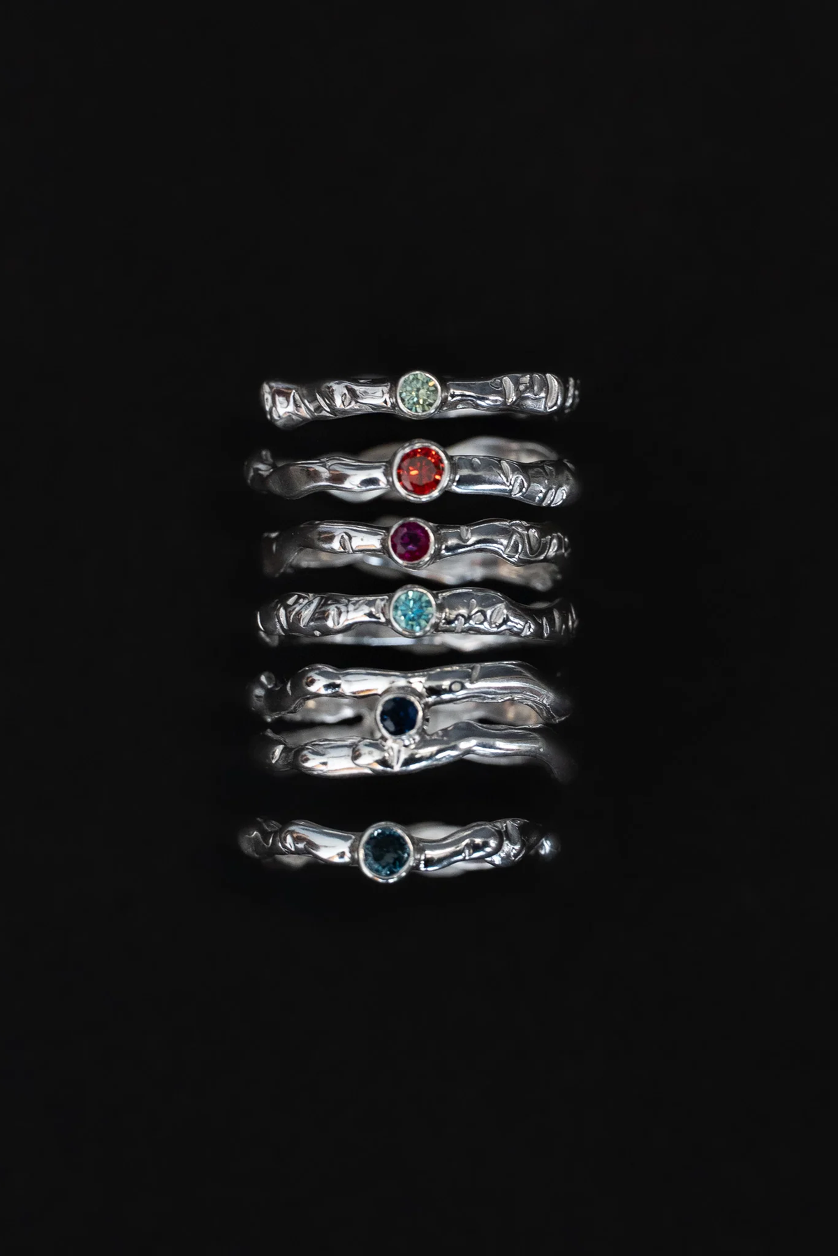 Not So Simple Ring - Red Sapphire