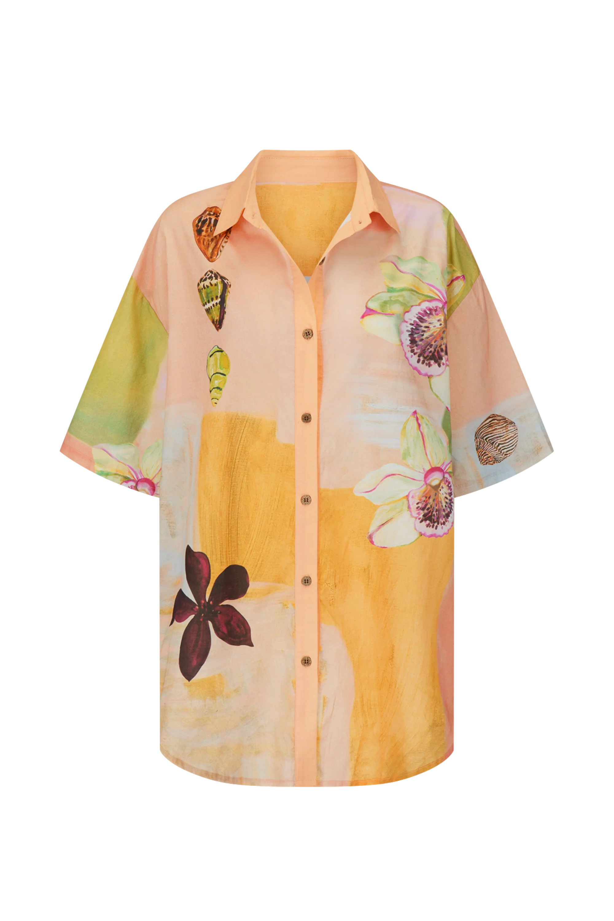Annie Everingham Over Swim Shirt - Pastel Sea