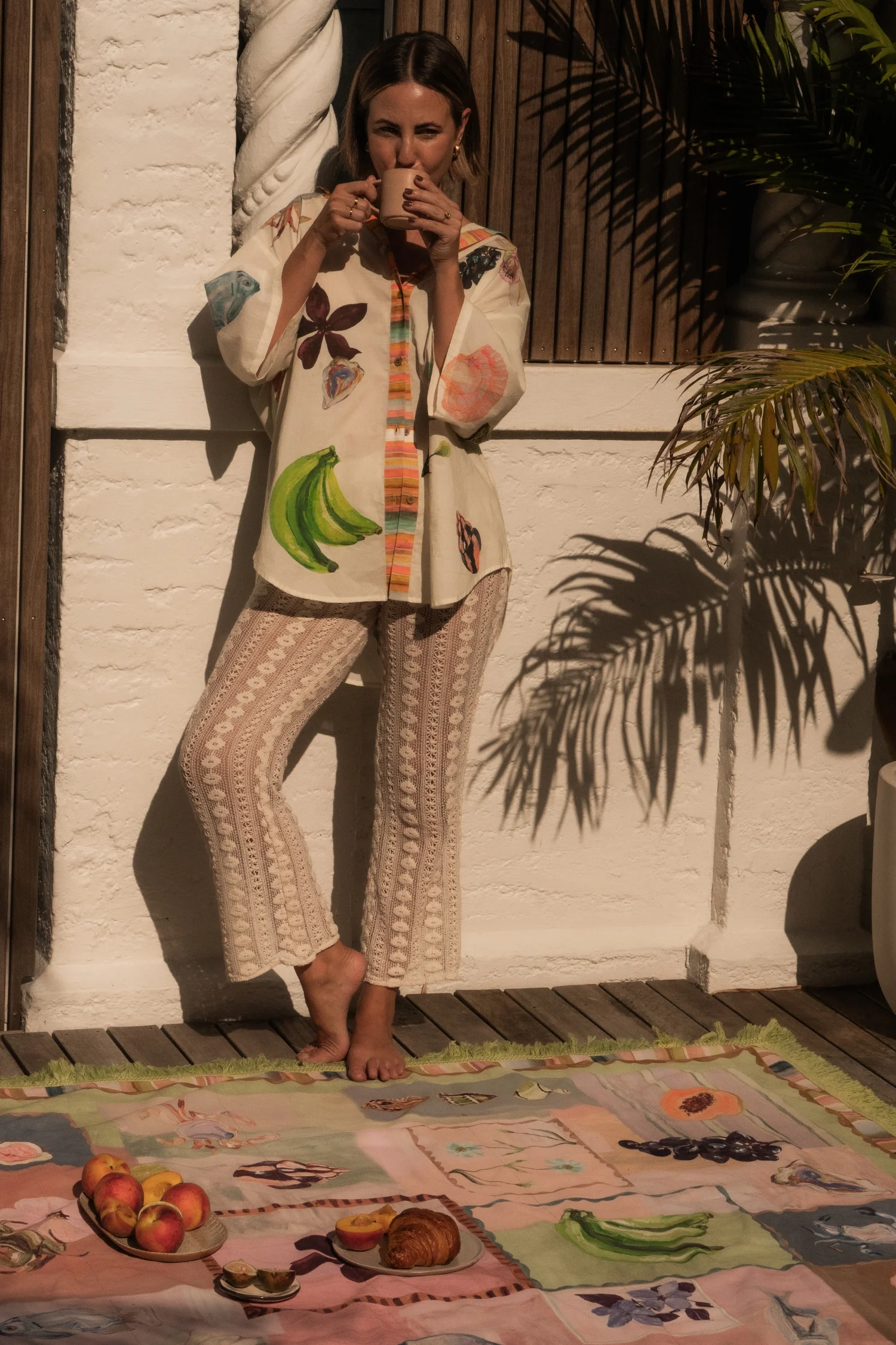 Annie Everingham Over Swim Shirt - Seaside