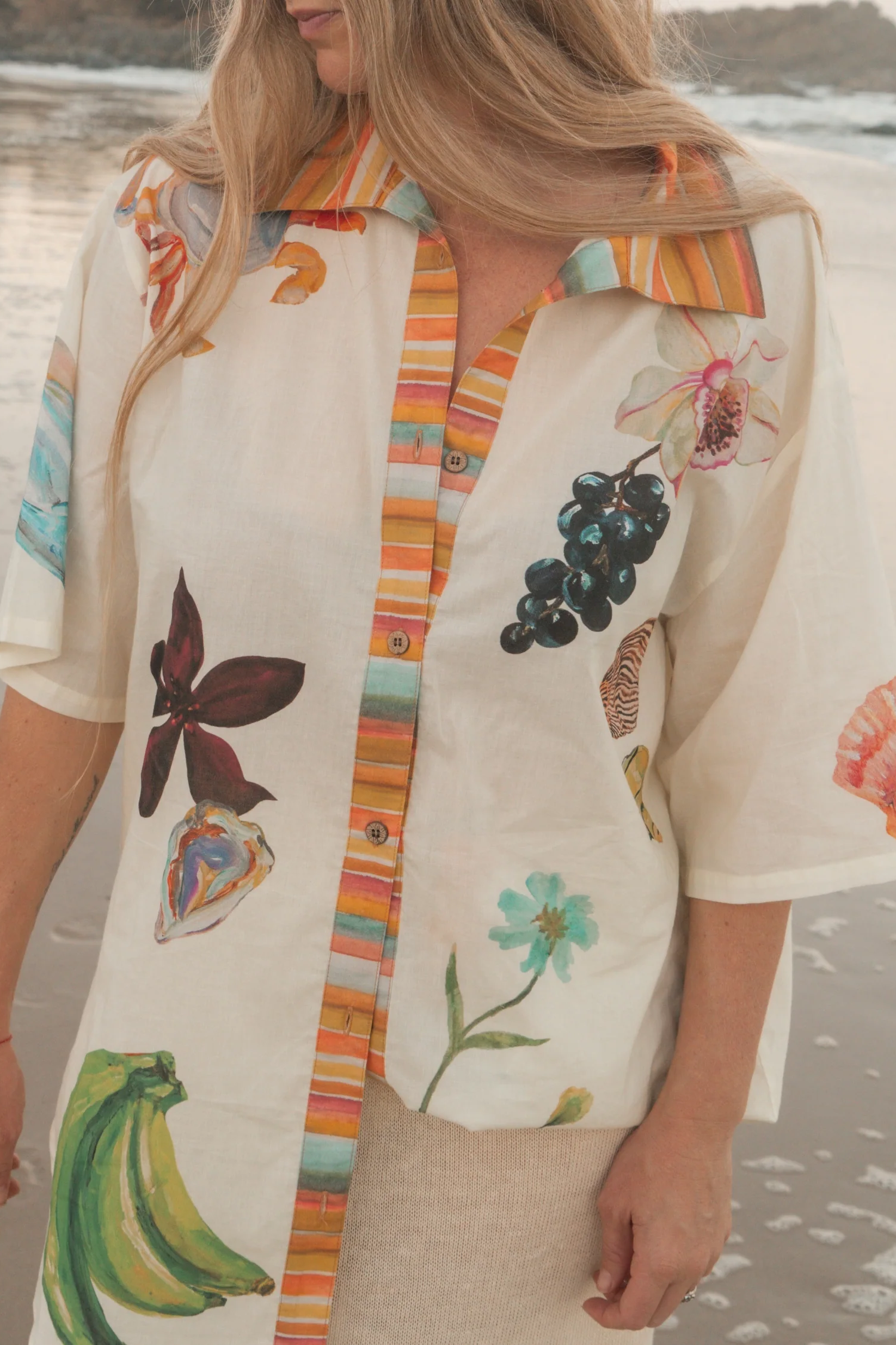 Annie Everingham Over Swim Shirt - Seaside