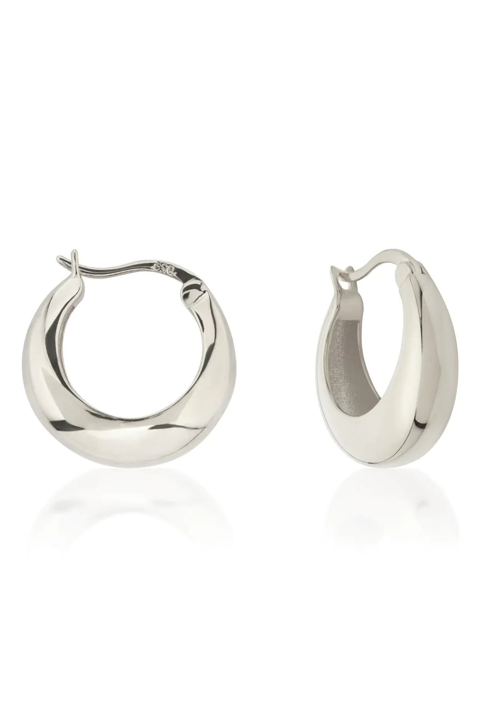 Positano Hoops - Silver