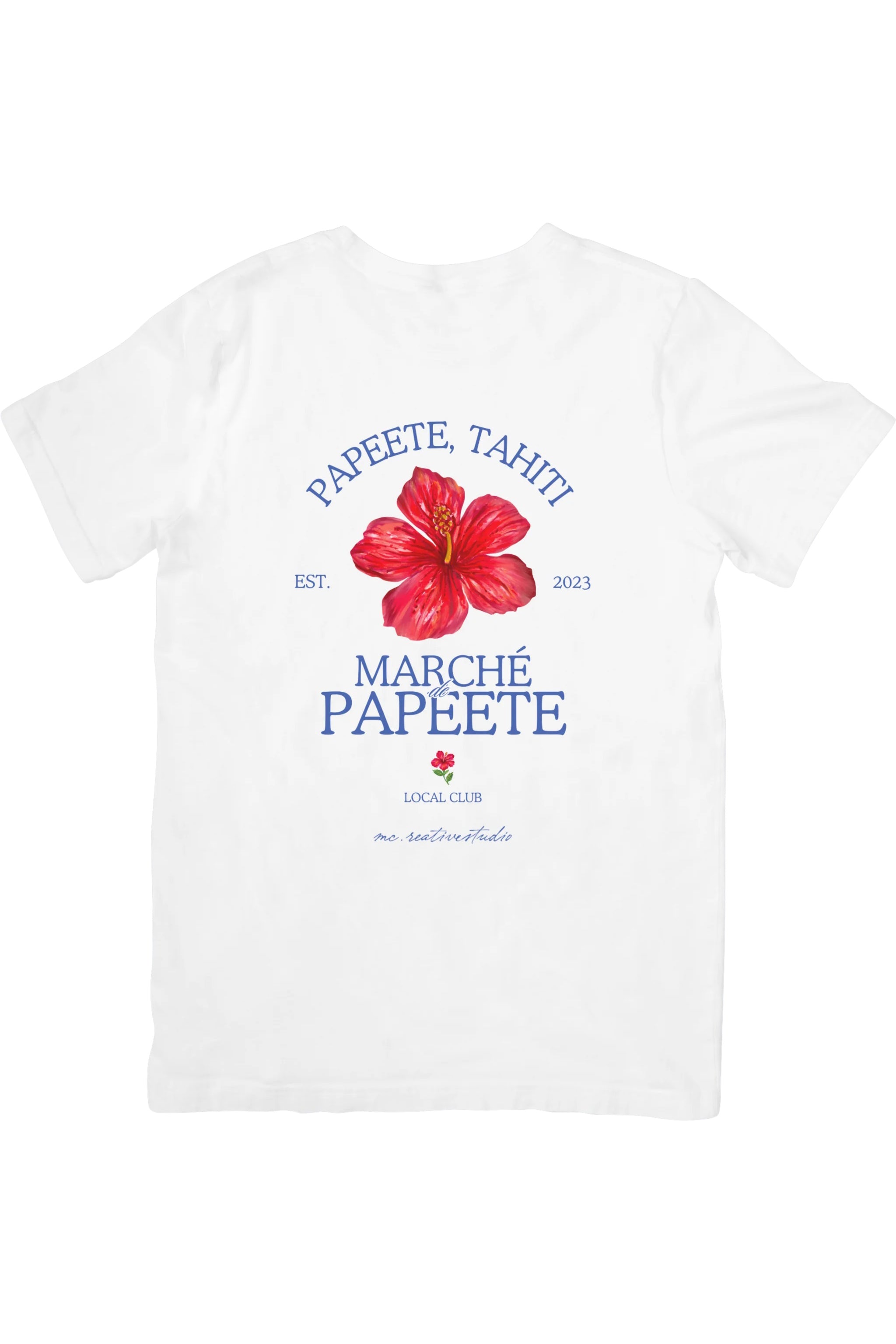 Papeete Market Oversized Tee