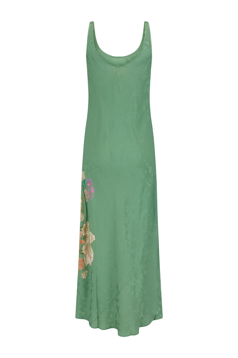 Floridian Bias Dress - Sage