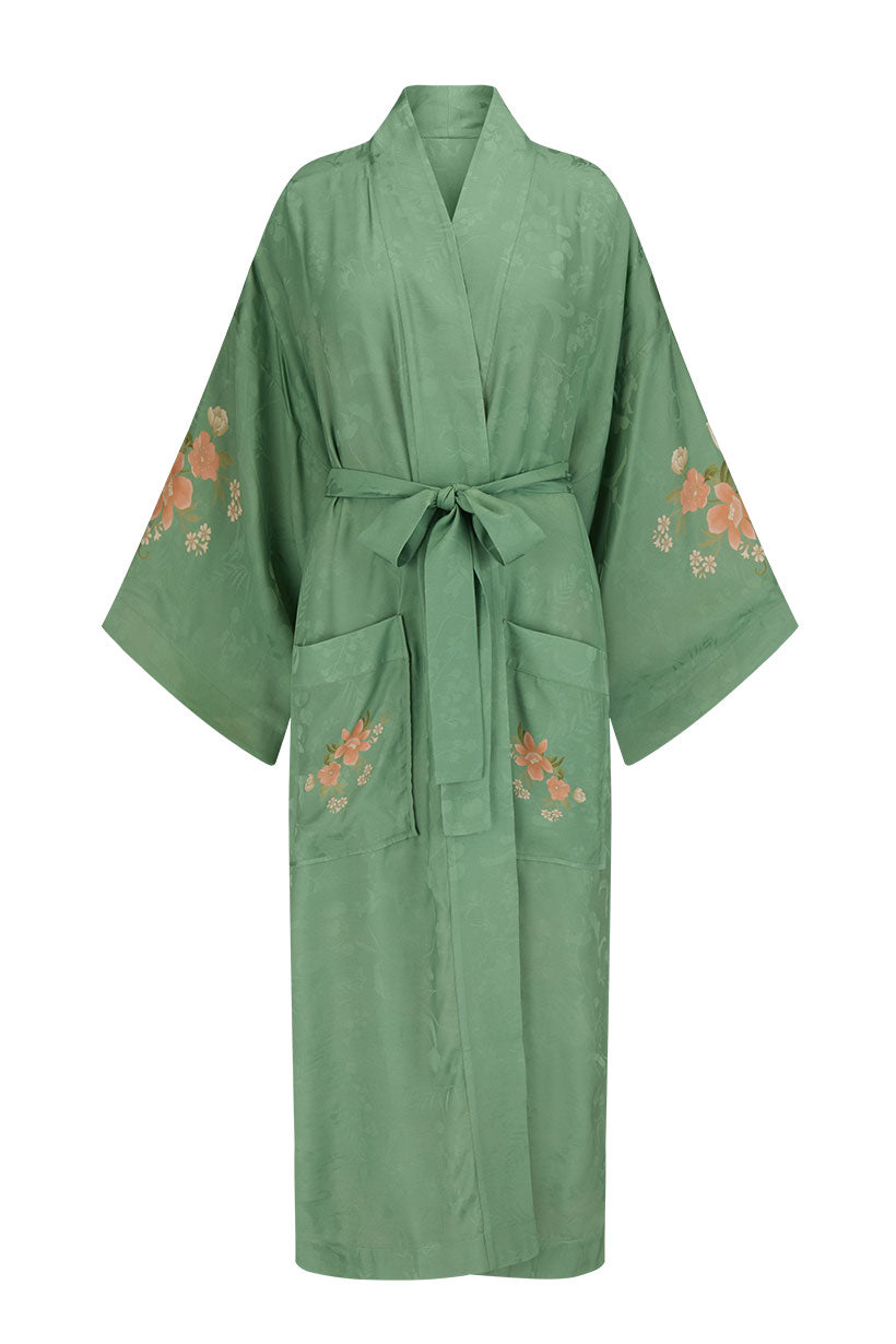Floridian Reversible Robe - Sage