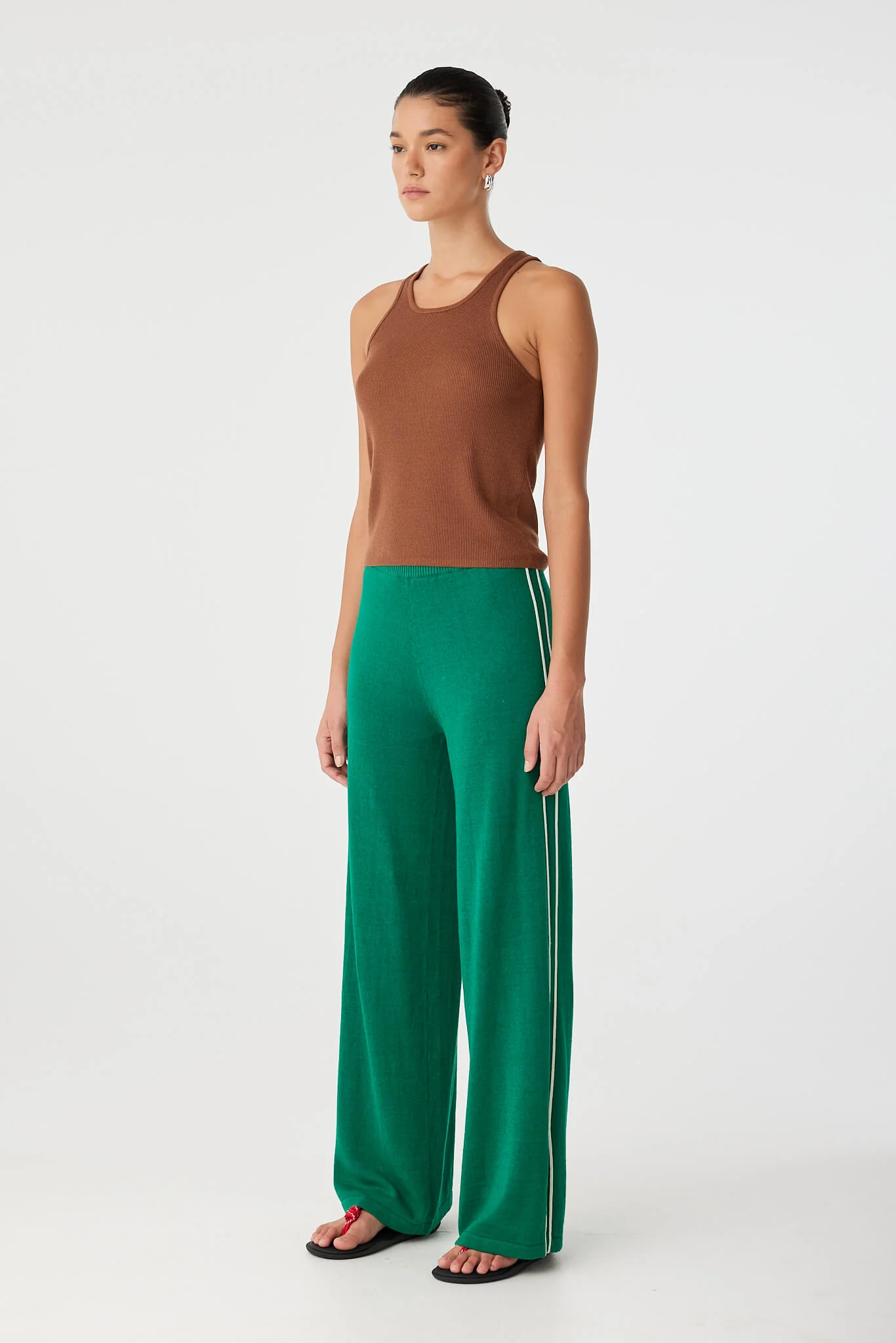 Pippa Pant - Palm Green