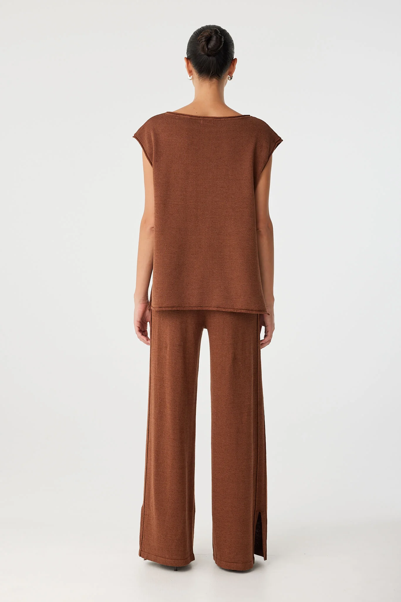Poppy Tie Side Top - Clay