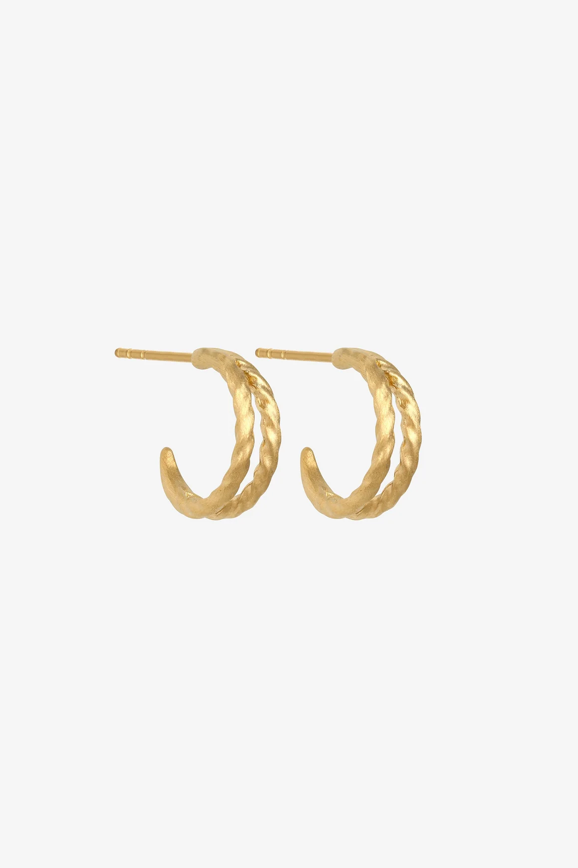 Priam Split Hoops - Gold