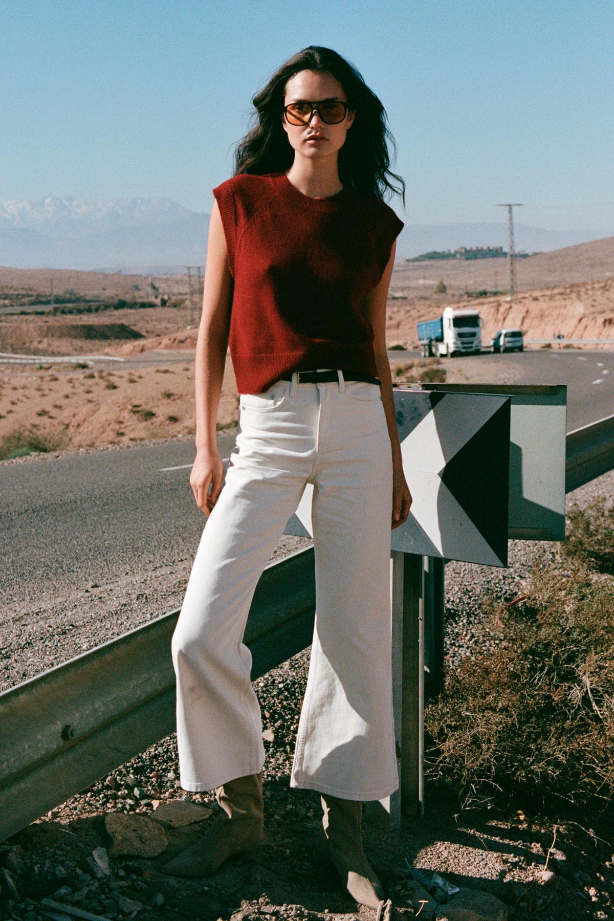 Molly Classic Jeans - Chalk