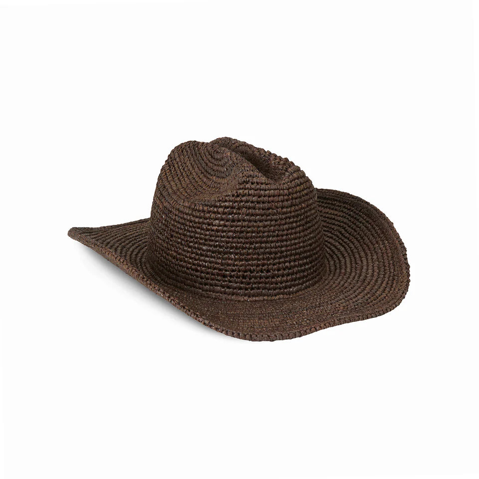 Raffia Cowboy Hat - Coco