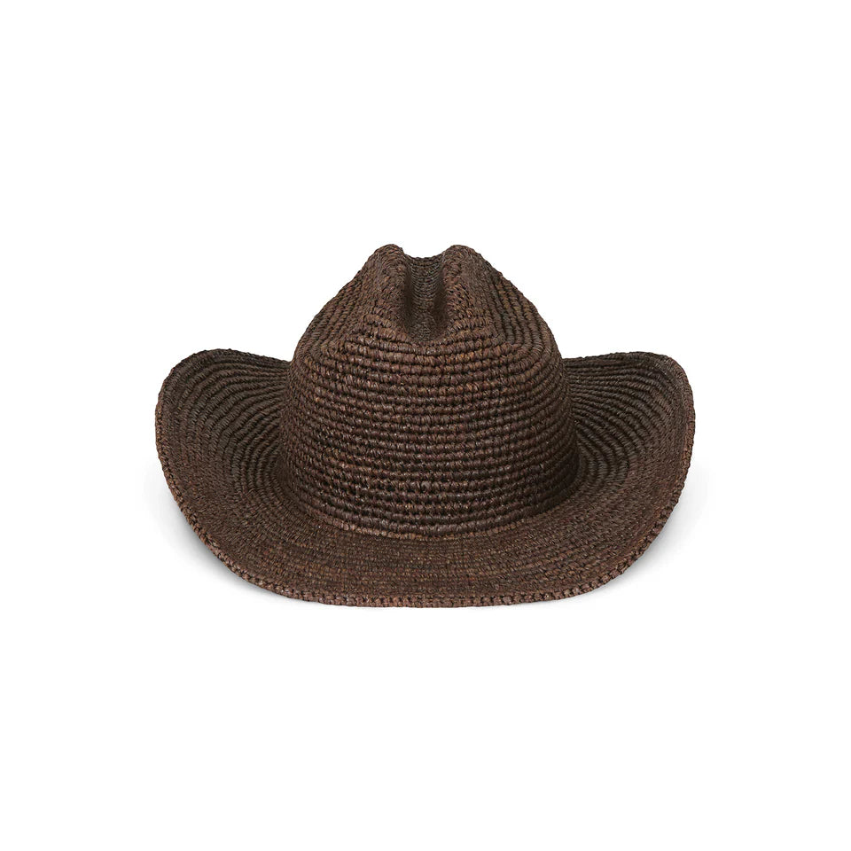 Raffia Cowboy Hat - Coco