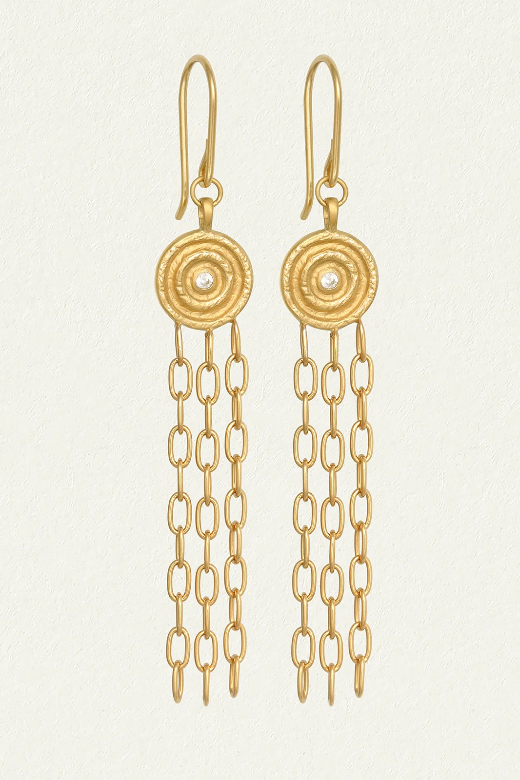 Reign Chandelier Earrings - Gold
