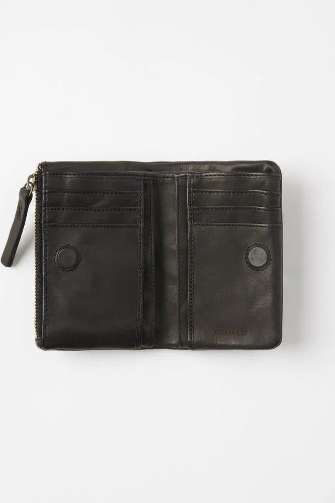 Capri Wallet Small - Black