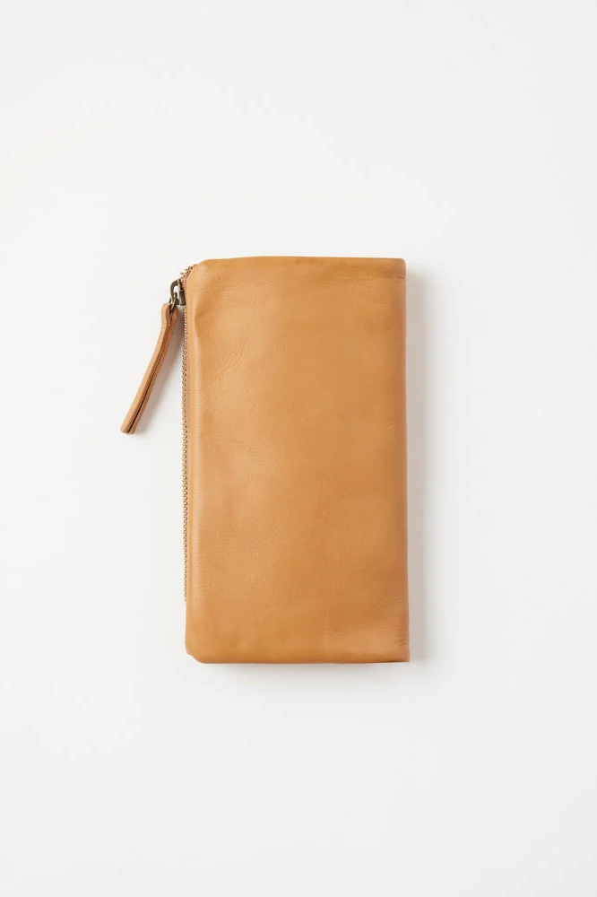 Capri Wallet Large - Tan