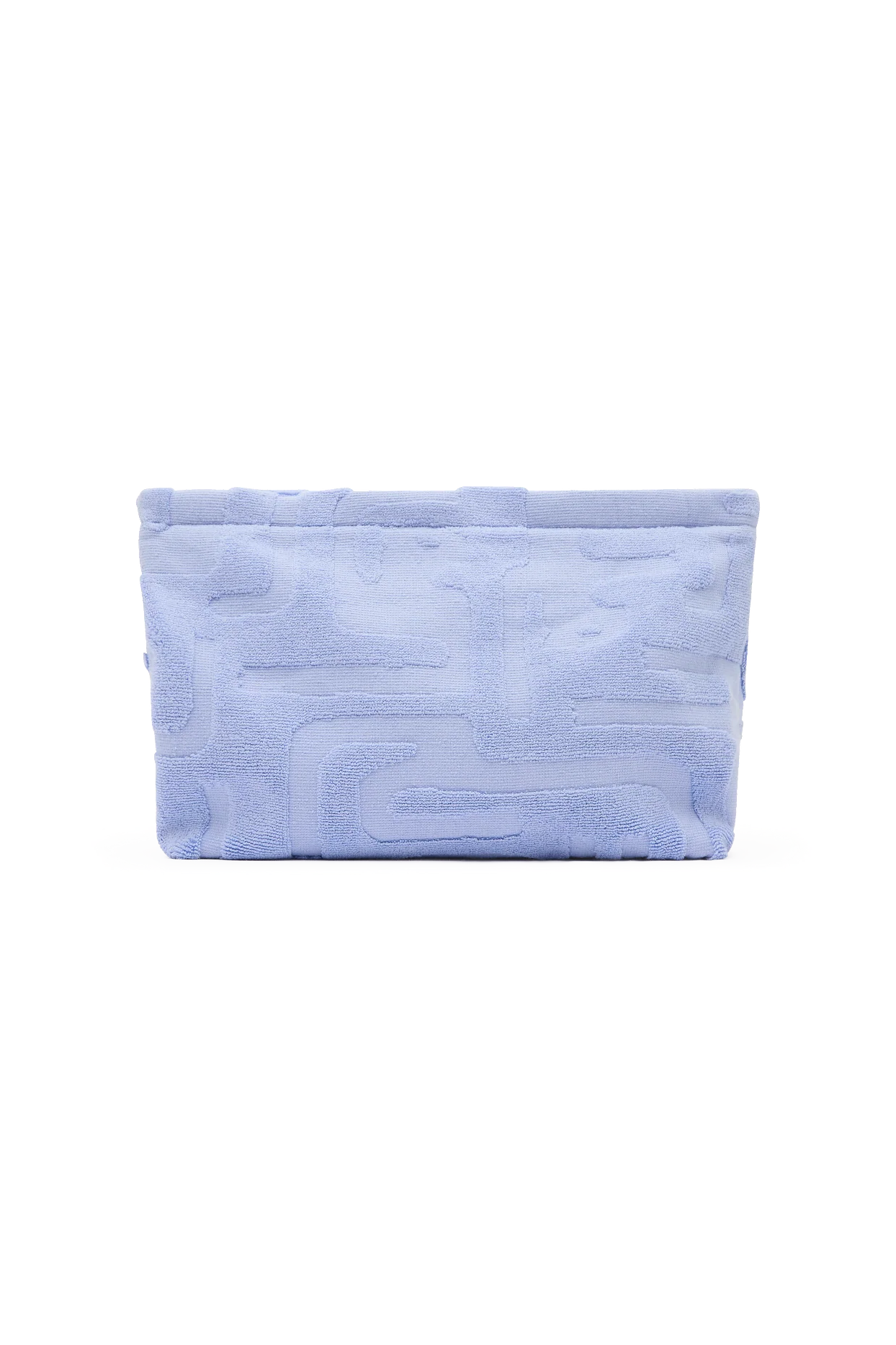 Towelling Pouch - Cornflower