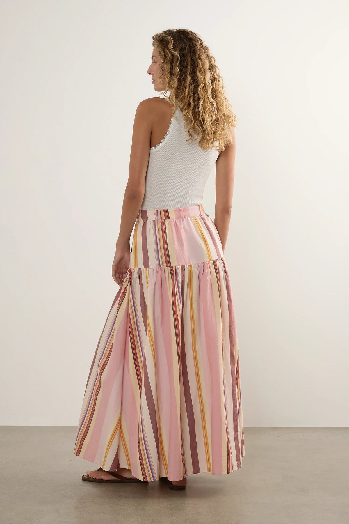 Harley Maxi Skirt - Stripe