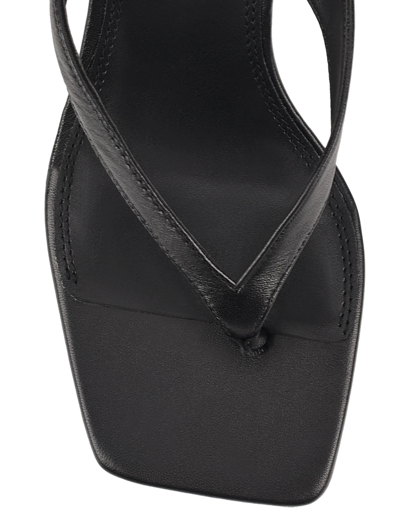 Sardinia Thong Heels - Black