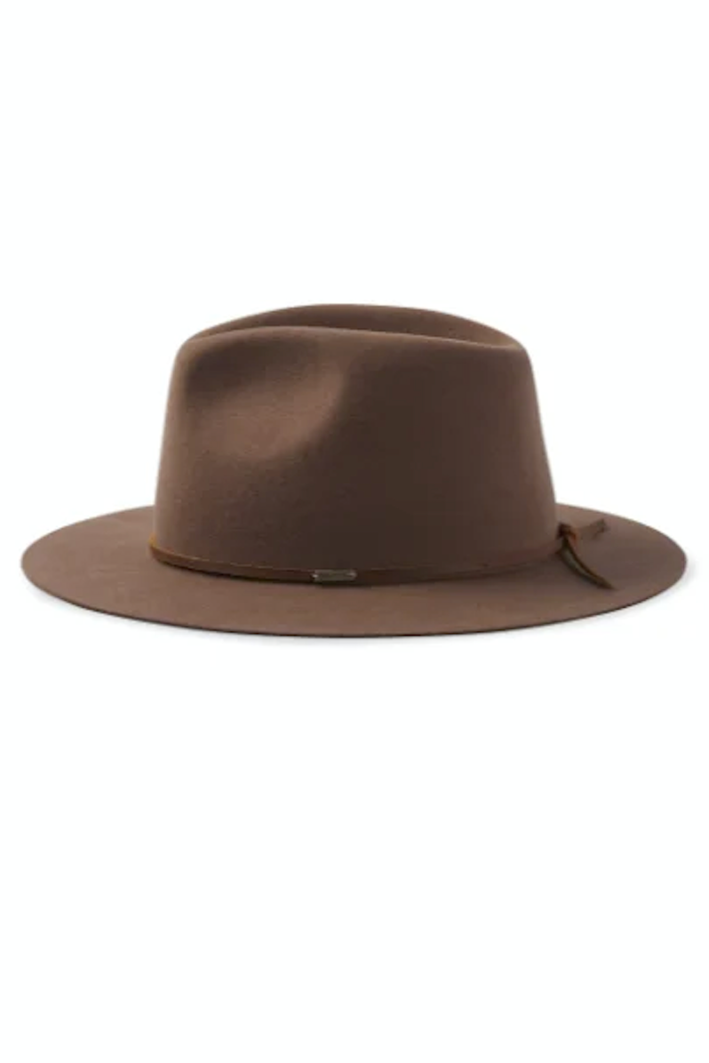 Wesley Fedora - Dark Tan