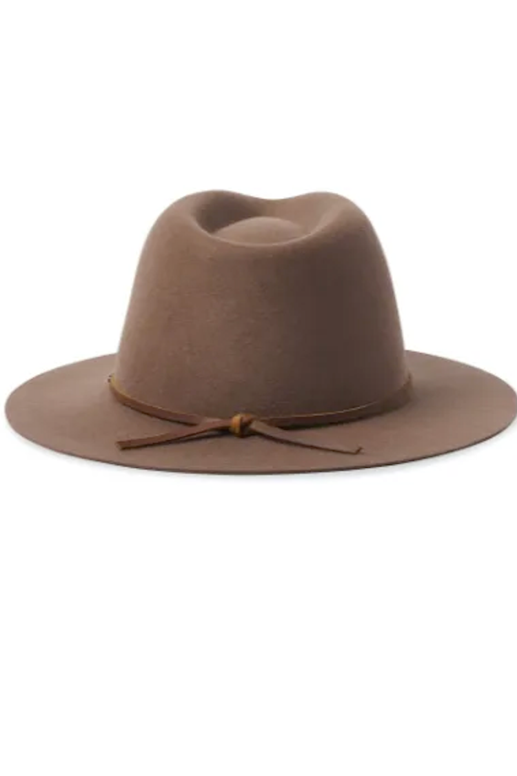 Wesley Fedora - Dark Tan