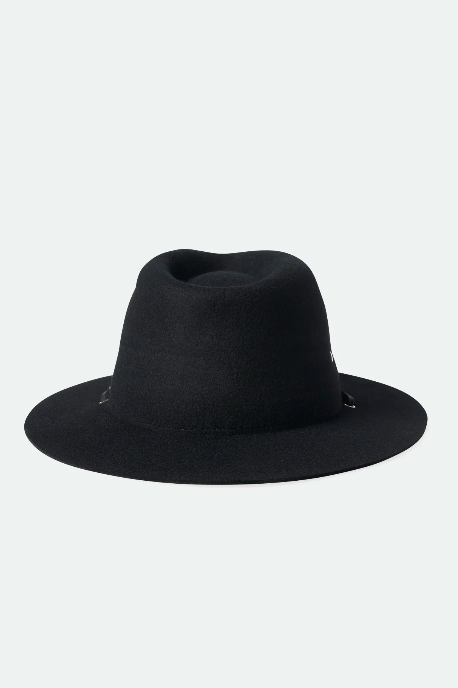 Wesley AW Packable Fedora (Unisex) - Black