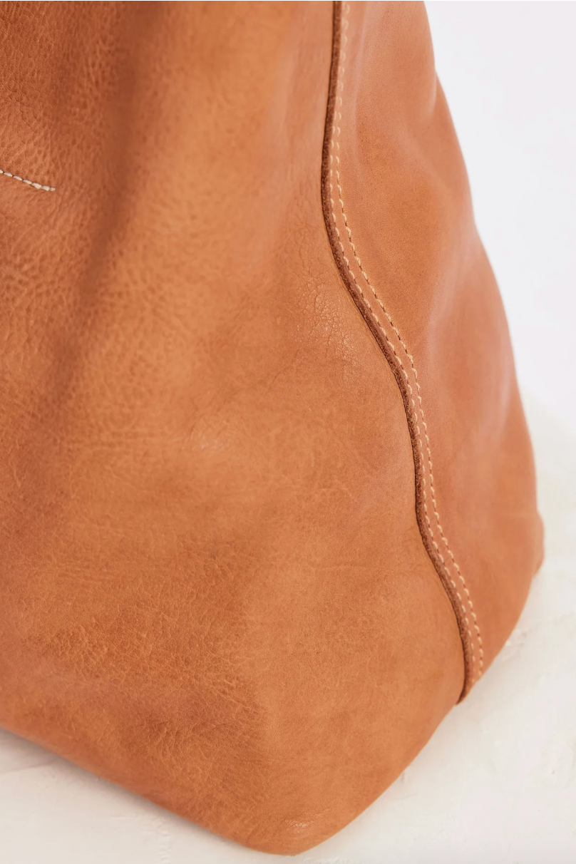 Unlined Slouchy - Tan