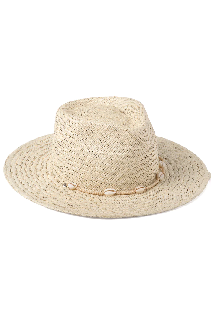 Seashells Fedora - Natural