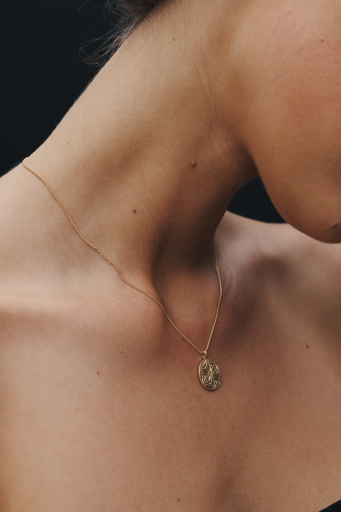 Seed Of Life Necklace - Gold