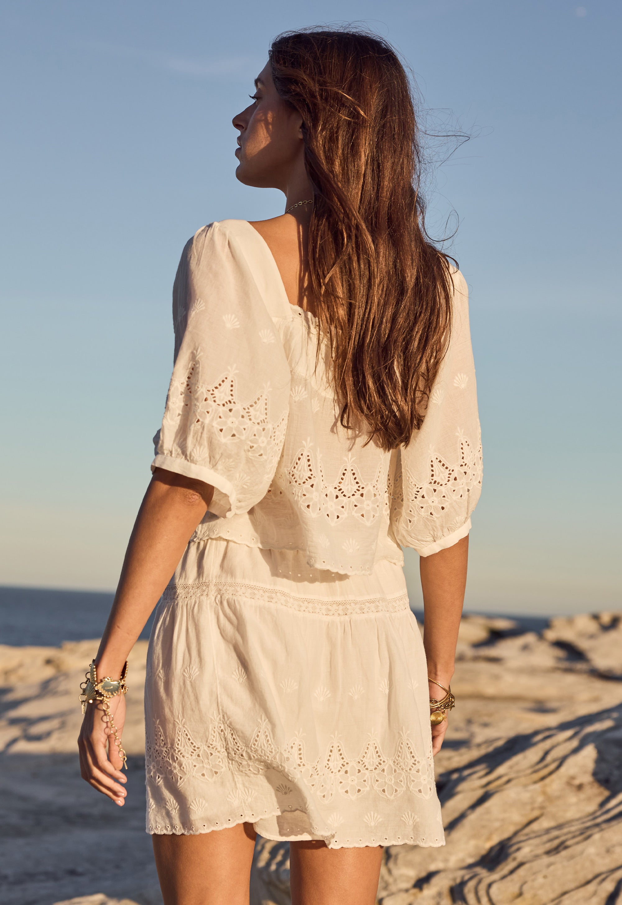 Maiden Lace Blouse - White