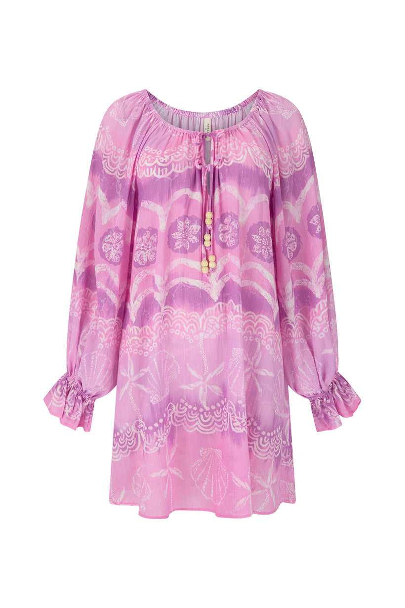 Mermaid Cove Tunic Dress - Musk