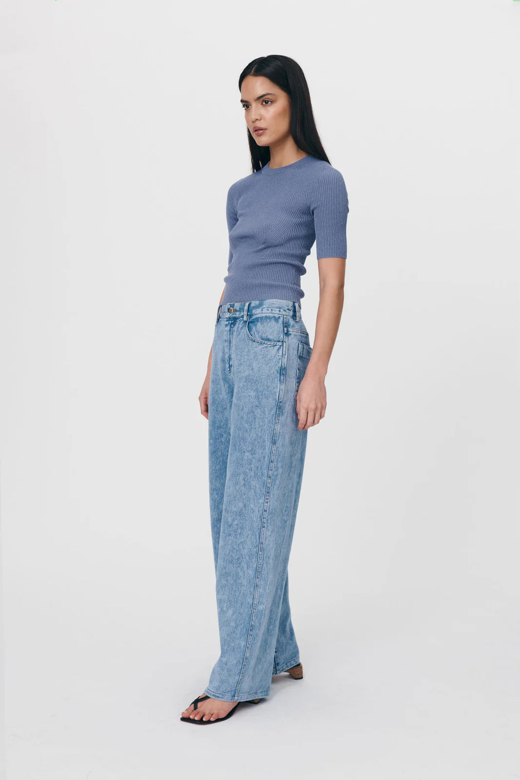 Silvie Organic Straight Jeans - Vintage Denim