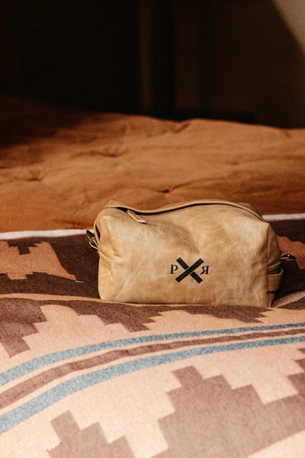 Slow Road Duffle Toiletry Bag - Clay