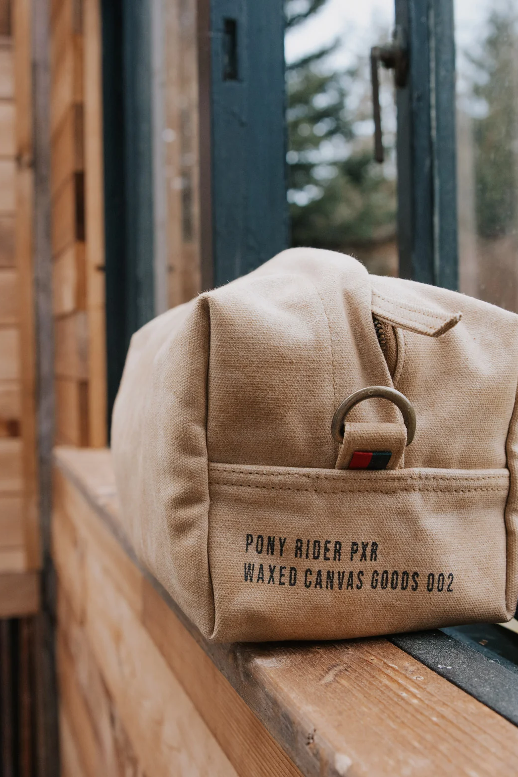 Slow Road Duffle Toiletry Bag - Clay