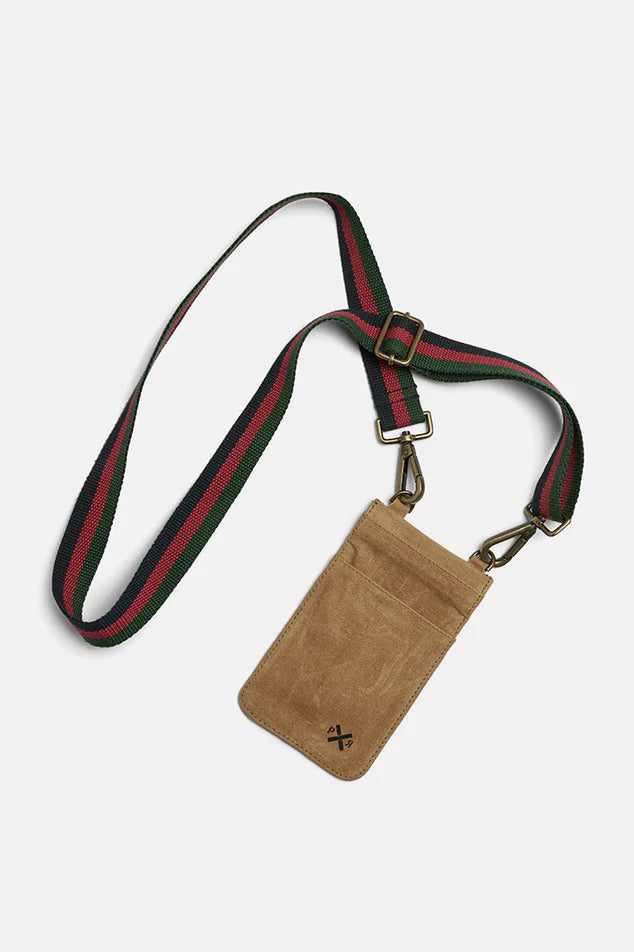 Slow Road Cross Body Phone Bag - Clay