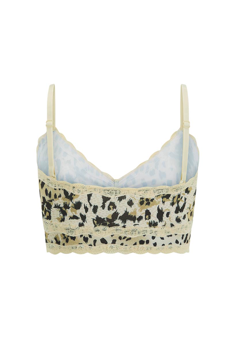 Snow Leopard Bralette - Animal