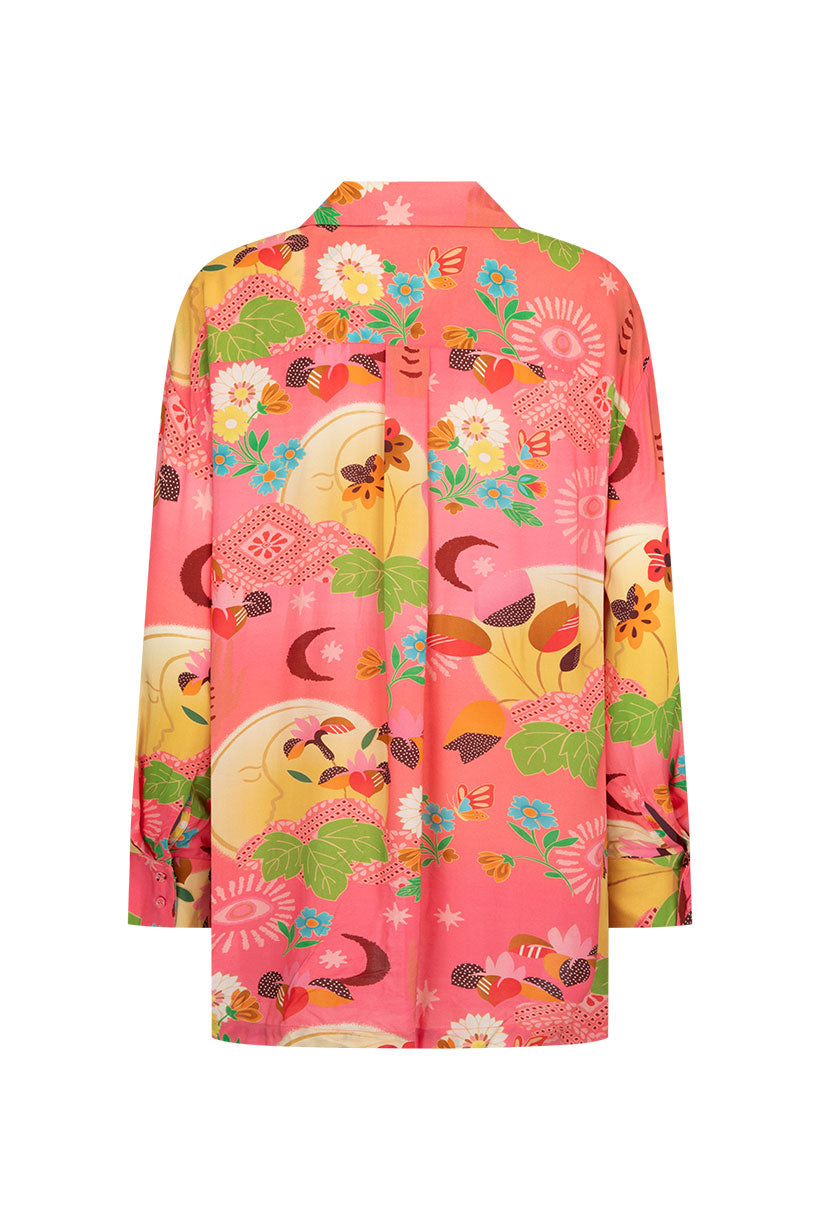 Libertine Shirt Dress - Cayenne