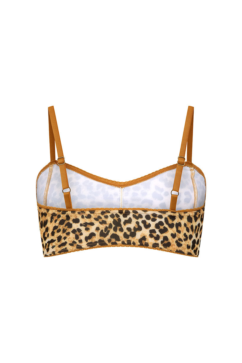 Samantha Bralette - Vintage Leopard