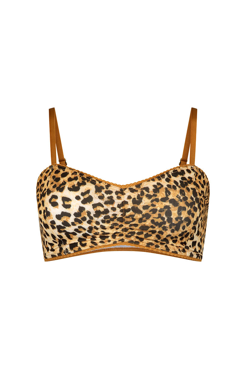 Samantha Bralette - Vintage Leopard