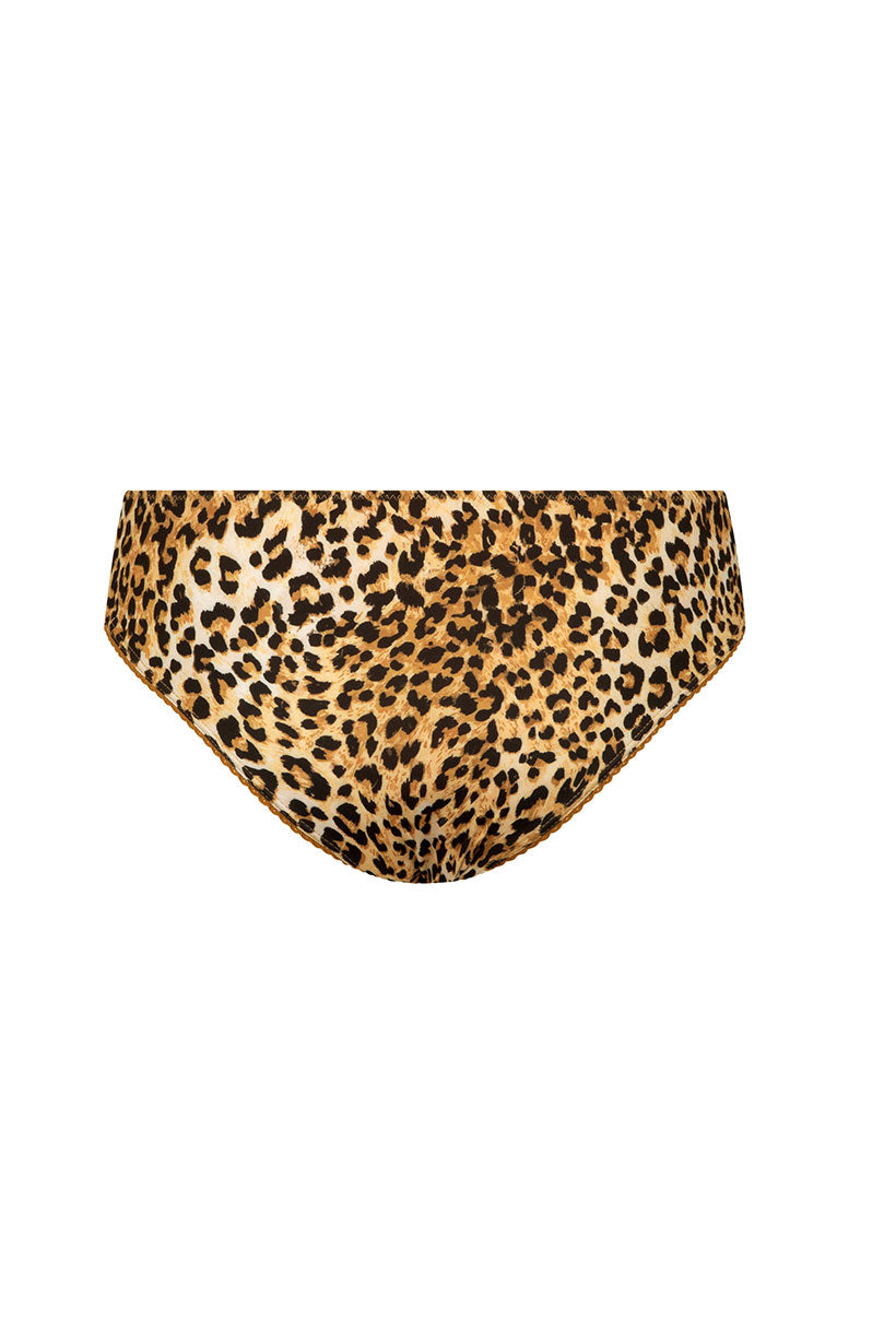 Samantha Brief - Vintage Leopard
