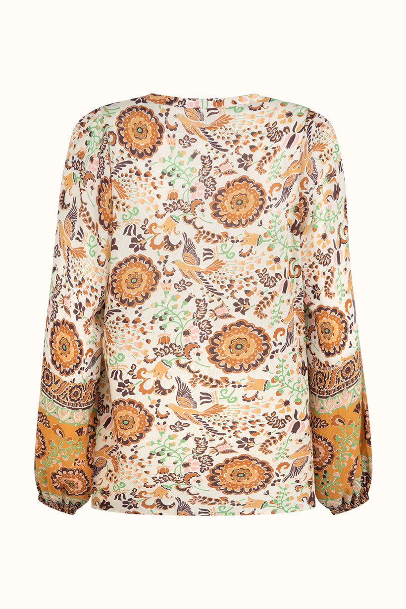 Sannah Blouse - Golden Ochre