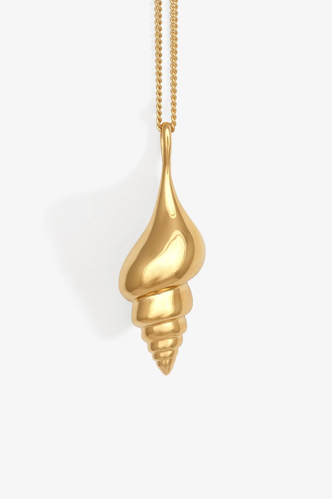 Spire Pendant Necklace - Gold