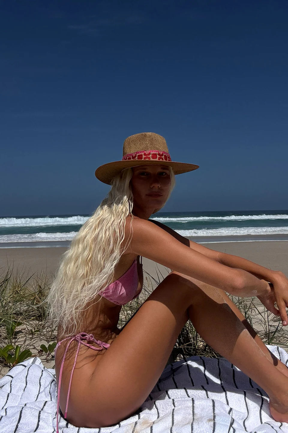 The Springbrook Straw Hat- Teak