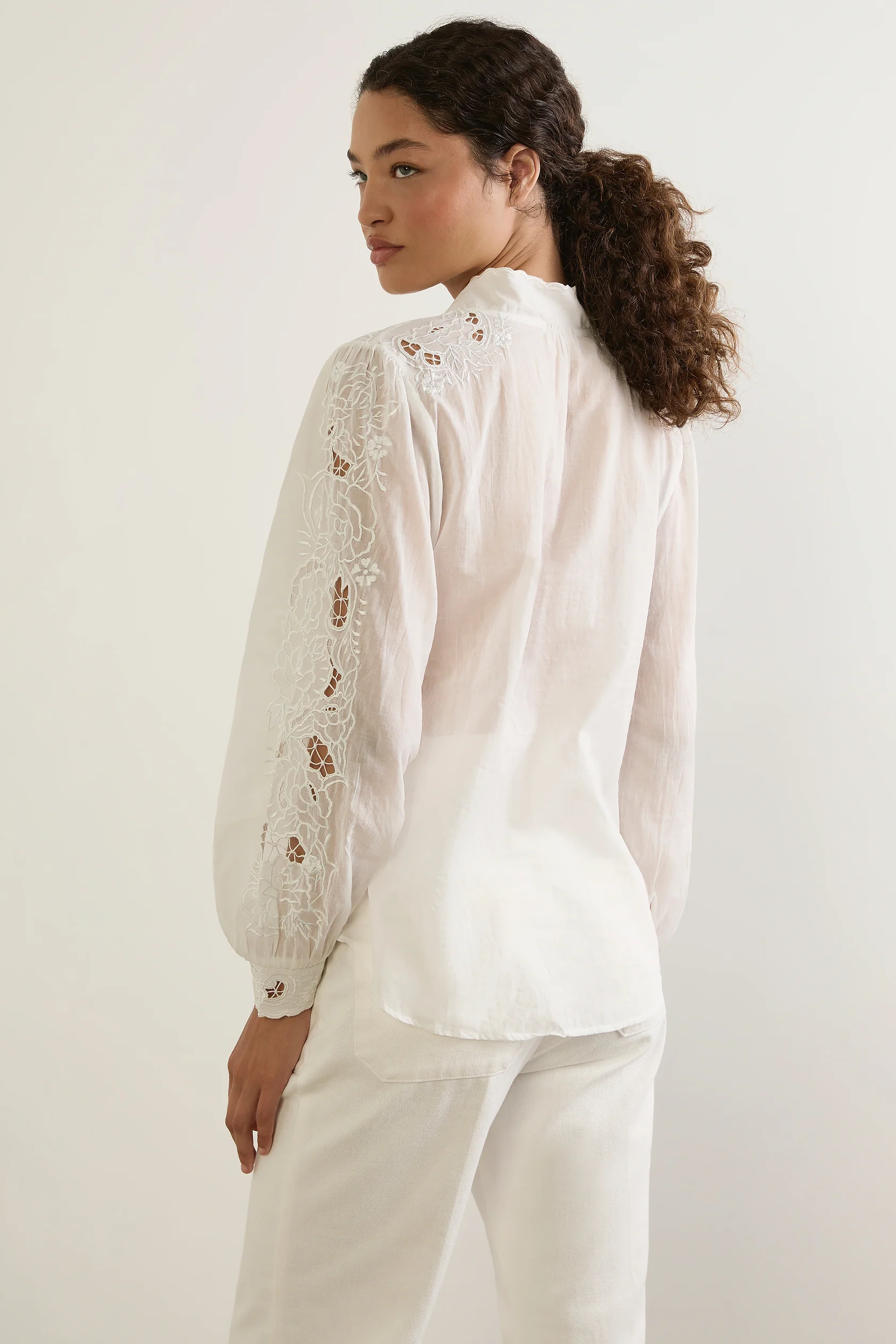 Talia Blouse - White