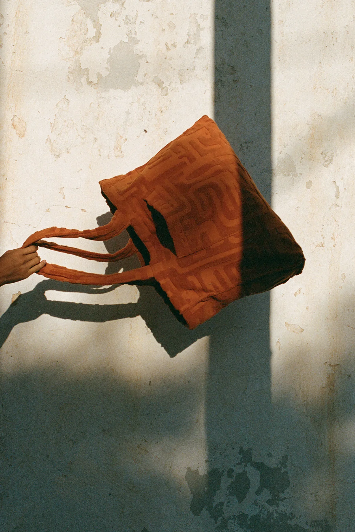 Towelling Beach Bag - Kin Clay