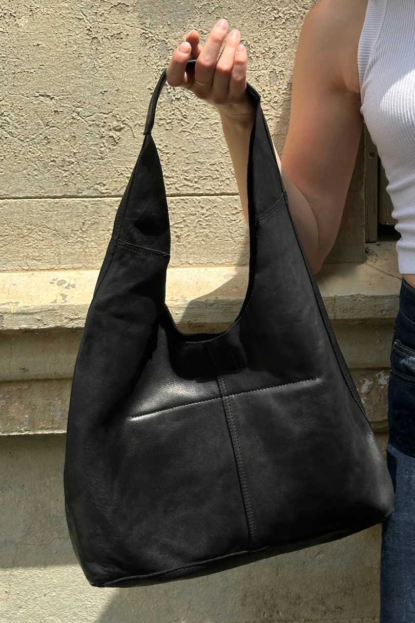 Unlined Slouchy - Black