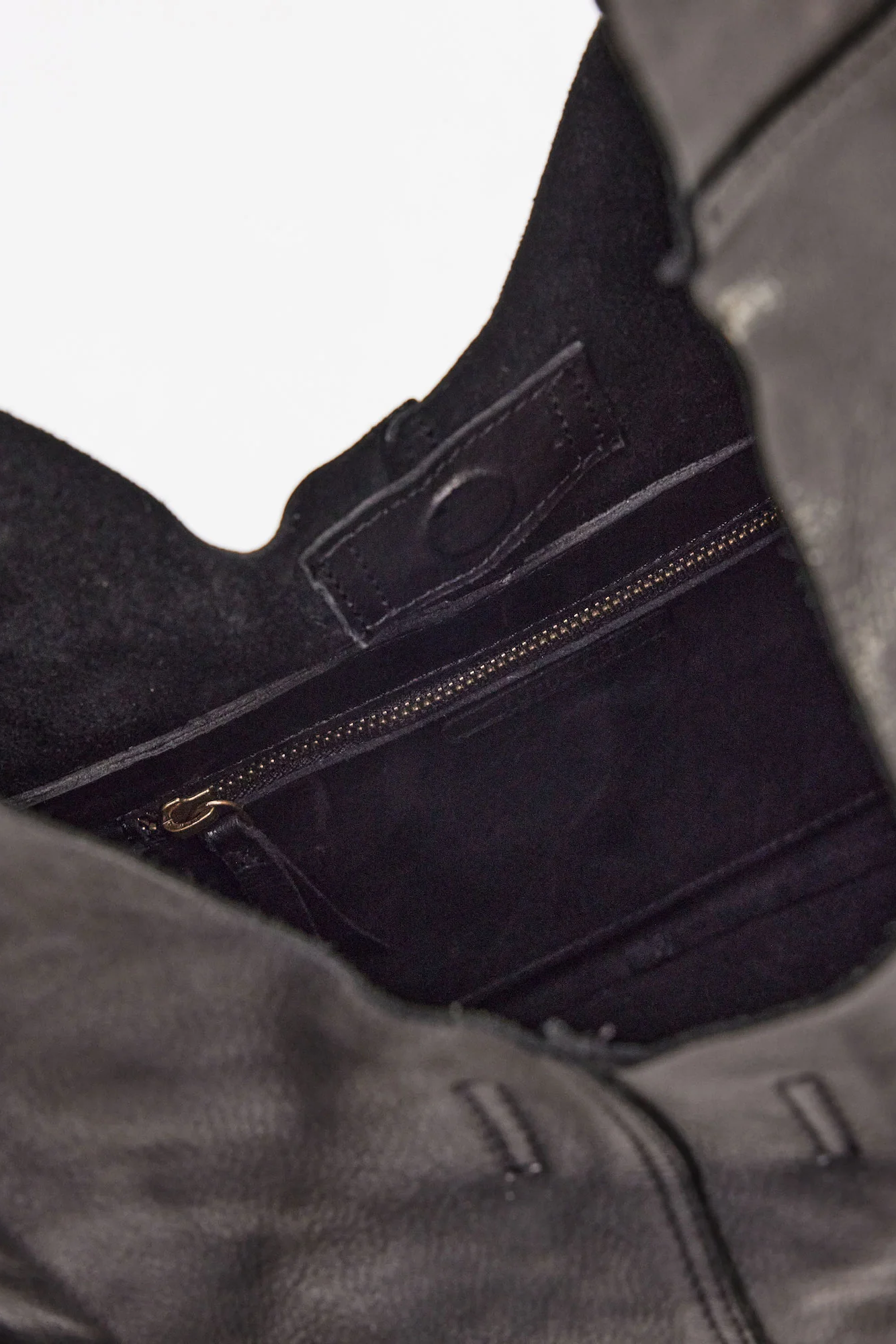 Unlined Slouchy - Black