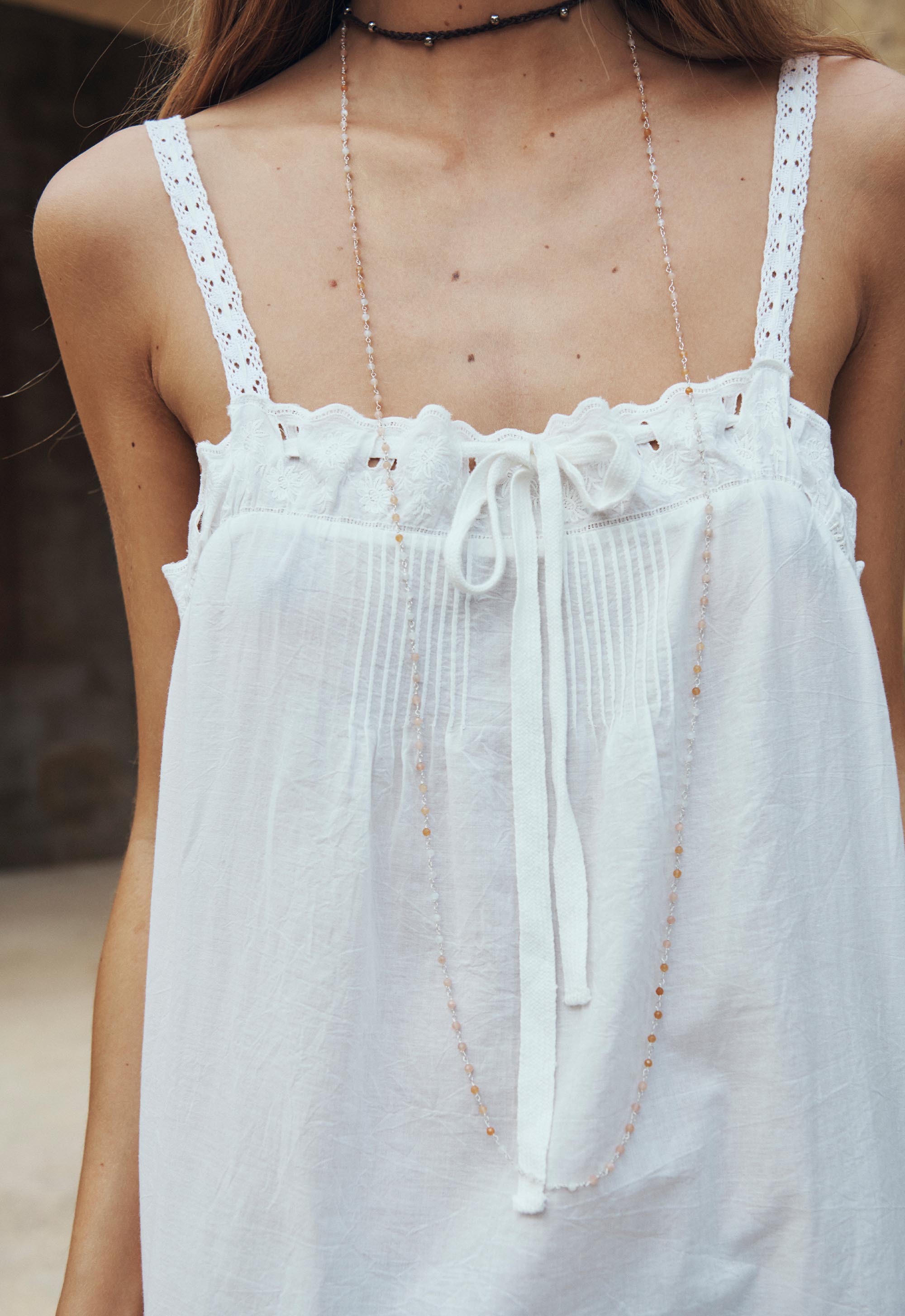 Vintage Petticoat Mini Dress - Vintage White