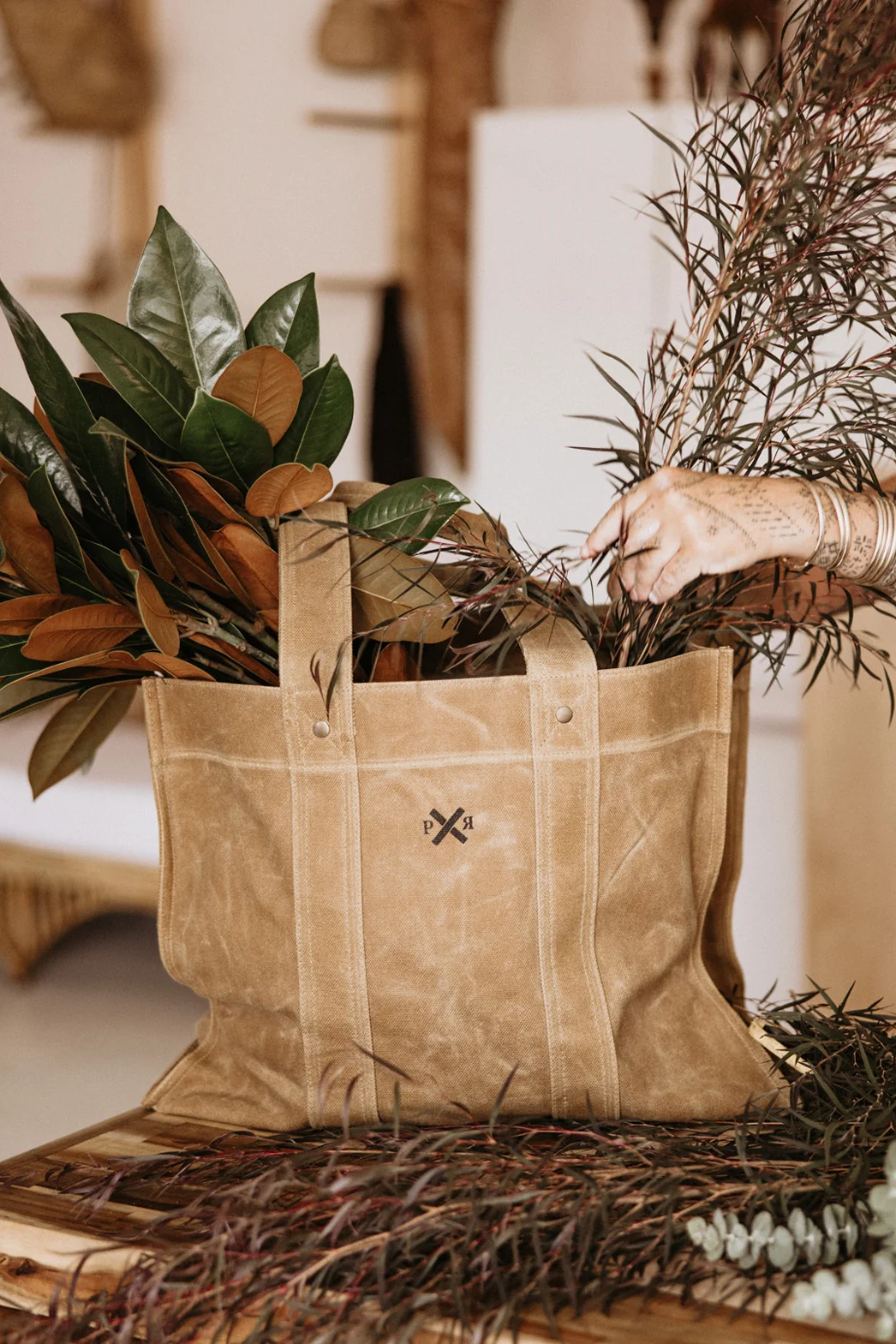 Crafters Tote Bag - Clay