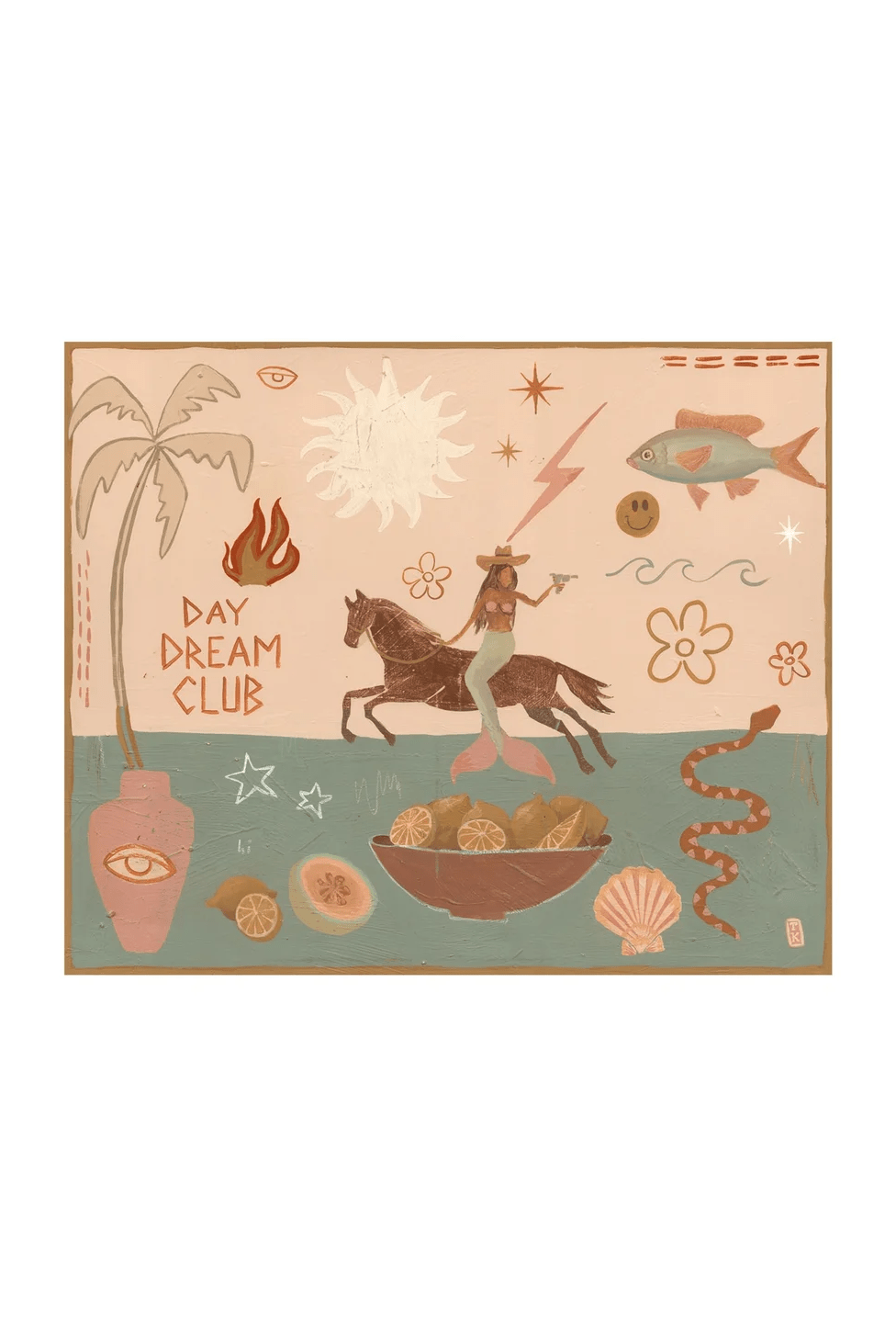 A4 Print - Daydream Club - Wall Art - Tahnee Kelland