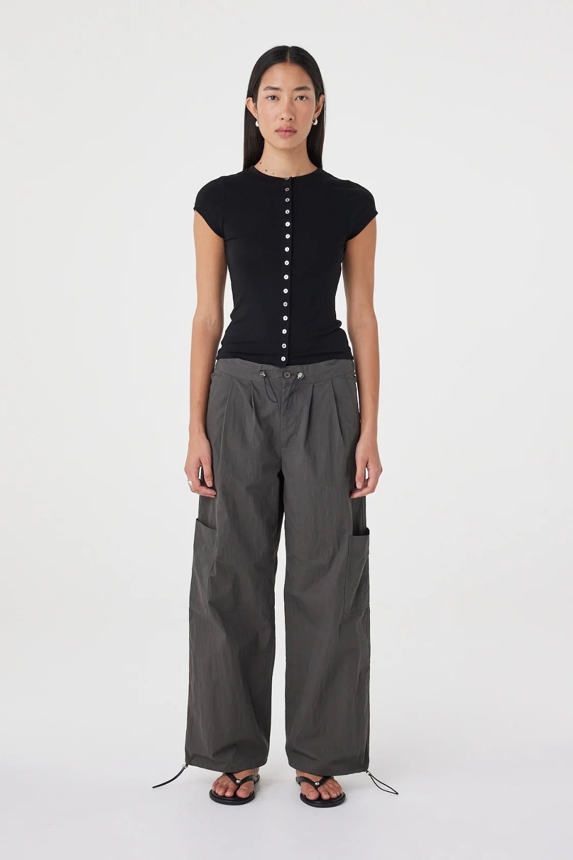 Addie Pant - Charcoal - Pants - Arcaa Movement - Women's fashion at The Freedom State