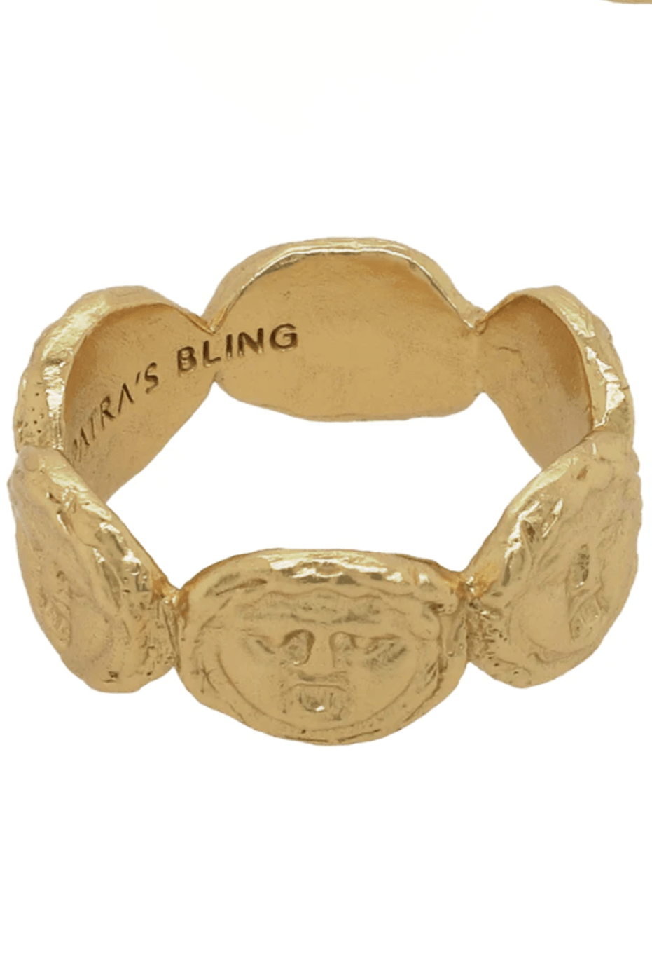 Aegis Ring - Gold - Rings - Cleopatra's Bling - Women's fashion at The Freedom State