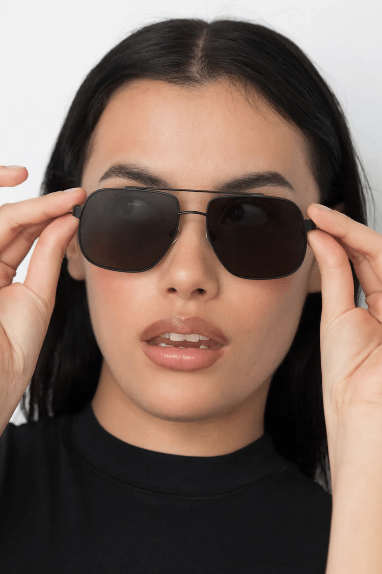 Amelia Sunglasses - Black - Sunglasses - Lu Goldie - Women's fashion at The Freedom State